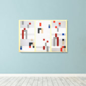 Toile Vertical Horizontal | Sophie Taeuber-Arp | (Insitu (Plancher de Bois))