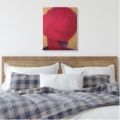 Toile Veste violette Turban Rouge Profond (Insitu(Chambre))