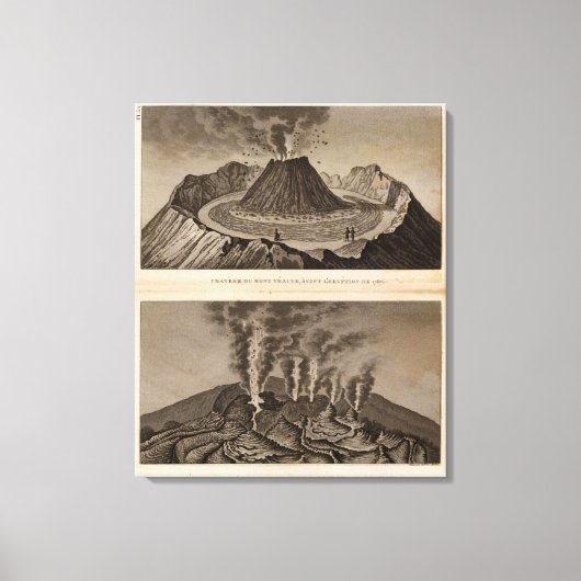 Toile Vesuve, Dolomieu (Recto)