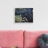 Toile vétérans des Bérets verts des Forces spéciales Imp (Insitu(Salon))