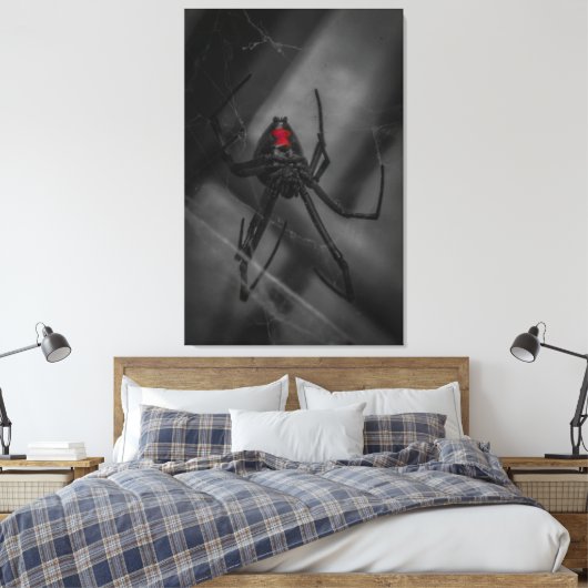 Toile Veuve noire (Insitu(Chambre))