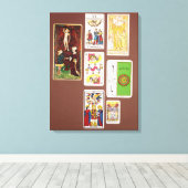 Toile VI Les amoureux (Insitu (Plancher de Bois))