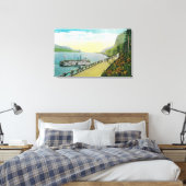 Toile Viaduc Près Des Chutes Multnomah, Columbia River (Insitu(Chambre))