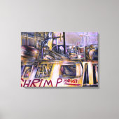 Toile Viande Mystère Née Dans L'Eau (Recto)