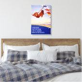 Toile Viareggio Italie Poster Vintage voyage restauré (Insitu(Chambre))