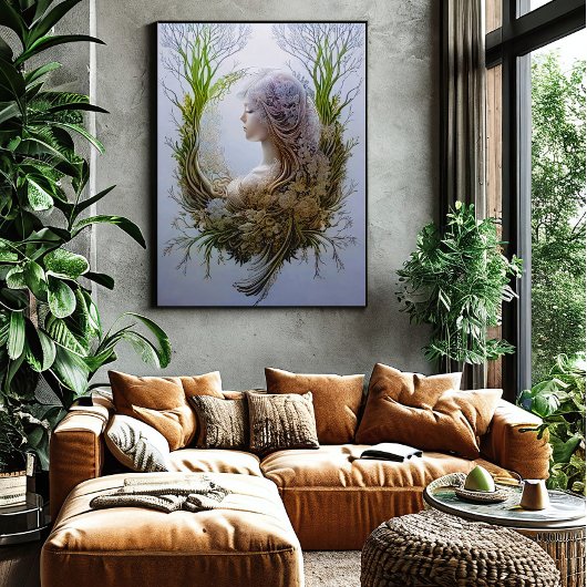 Toile Vibes de fées forestières