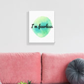 Toile vibes de motivation positives pour l'acceptation d (Insitu(Salon))