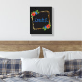 Toile vibes positives affirmations pour le travail (Insitu(Chambre))