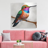 Toile Vibrant Allen’s Hummingbird Painting (Insitu(Salon))