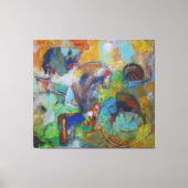 Toile Vibrant Chaos (Recto)