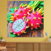 Toile Vibrant Dragon Fruit Beauté Design (Insitu(Salon))
