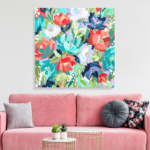 Toile Vibrant Garden Symphony (Insitu(Salon))