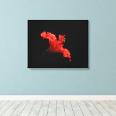 Toile Vibrant Hibiscus Flower (Insitu (Plancher de Bois))