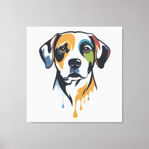 Toile Vibrant Lab Pop Art