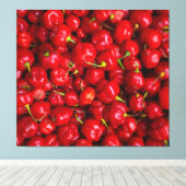 Toile Vibrant Red Chili Pepper Harvest (Insitu (Plancher de Bois))
