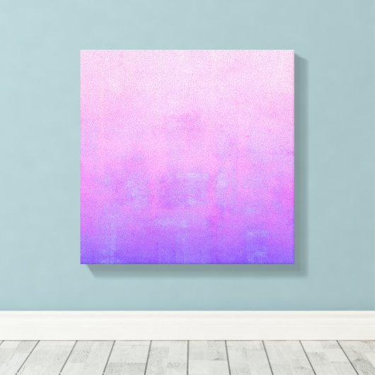 Toile Vibrant rose violet bleu rustique abstrait (Insitu (Plancher de Bois))