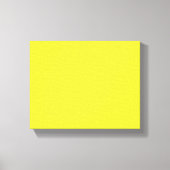 Toile Vibrant Solid Yellow Background  (Recto)