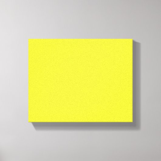 Toile Vibrant Solid Yellow Background  (Recto)