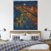 Toile Vibrant Urban Art for Modern Walls (Insitu(Chambre))