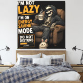 Toile Vibrations de squelette folles (Insitu(Chambre))
