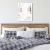 Toile Victor Hugo en hiver (Insitu(Chambre))