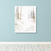 Toile Victor Hugo en hiver (Insitu (Plancher de Bois))