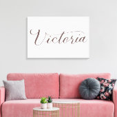 Toile Victoria - Moderne Calligraphie Nom Design (Insitu(Salon))