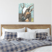 Toile Vie agricole - Chèvre gris (Insitu(Chambre))