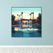 TOILE VIE DE DÉSERT #5 (Insitu (Plancher de Bois))