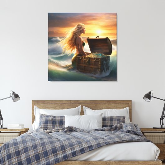 Toile Vie de sirène (Insitu(Chambre))