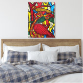 Toile Vie des oiseaux (Insitu(Chambre))