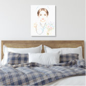 Toile Vie d'infirmière – Force douce (Insitu(Chambre))