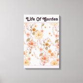 Toile Vie Du Jardin Botanique (Recto)