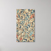 Toile Vie d'une feuille (Recto)