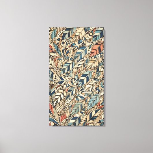 Toile Vie d'une feuille (Recto)