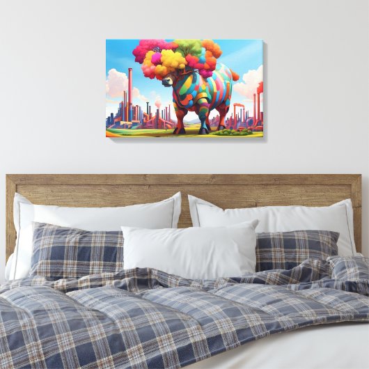 Toile Vie et révolution (Insitu(Chambre))