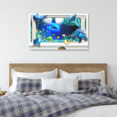 Toile Vie marine (Insitu(Chambre))