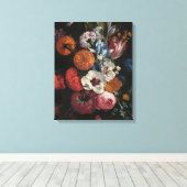 Toile Vie morte avec Bouquet de fleurs | Johan Johnsen (Insitu (Plancher de Bois))