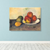 Toile Vie morte avec les pommes, c.1890 (Insitu (Plancher de Bois))