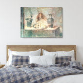 Toile Vie morte avec oeufs et pousses (Insitu(Chambre))