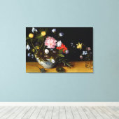 Toile Vie morte des fleurs (Insitu (Plancher de Bois))