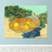 Toile Vie morte des oranges et citrons Vincent Gogh (Insitu (Plancher de Bois))
