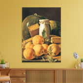 Toile Vie morte des Oranges, pastèque (Insitu(Salon))