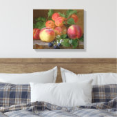 Toile Vie morte des pêches (Insitu(Chambre))