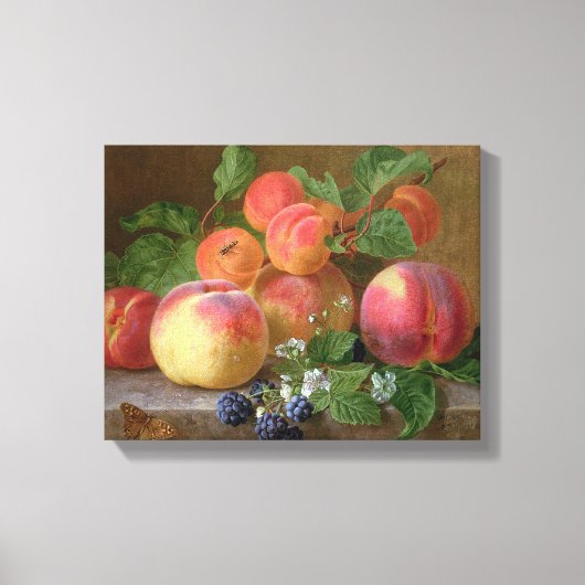 Toile Vie morte des pêches (Recto)