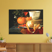 Toile Vie morte d'une orange (Insitu(Salon))