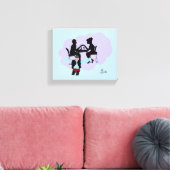 Toile : Vie nocturne (Insitu(Salon))