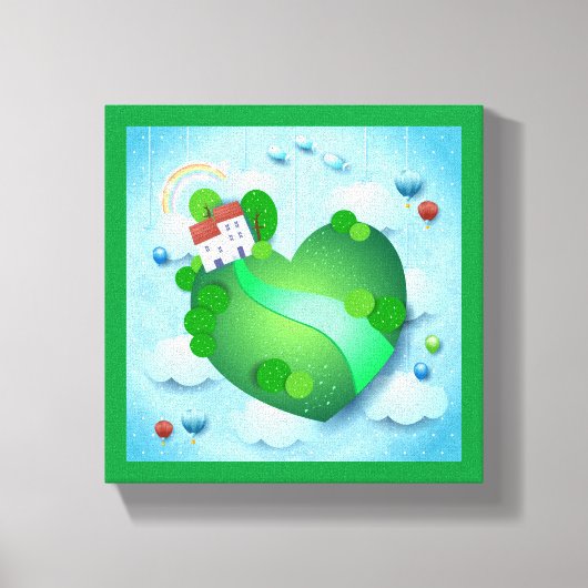 Toile Vie verte (Recto)