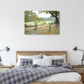 Toile Vieille Clôture Dans Une Ferme (Insitu(Chambre))