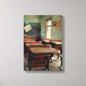 Toile Vieille École, Une École D'Une Chambre Vue Intérie (Recto)